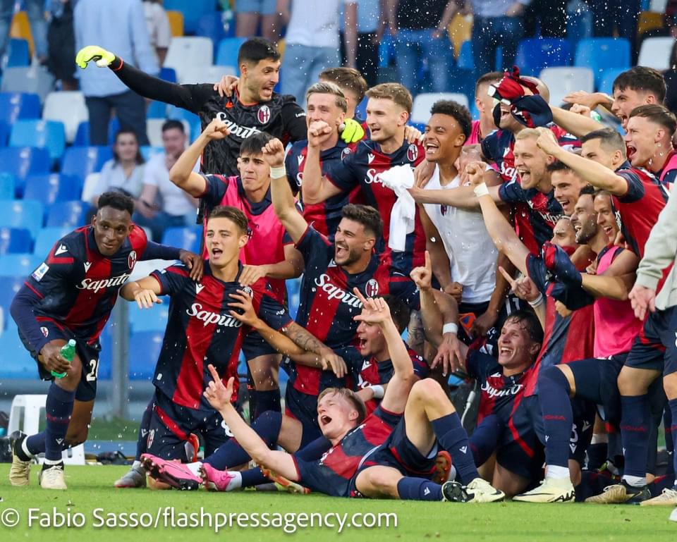 Il Bologna a un passo dalla Champions: battuto un Napoli da ricostruire