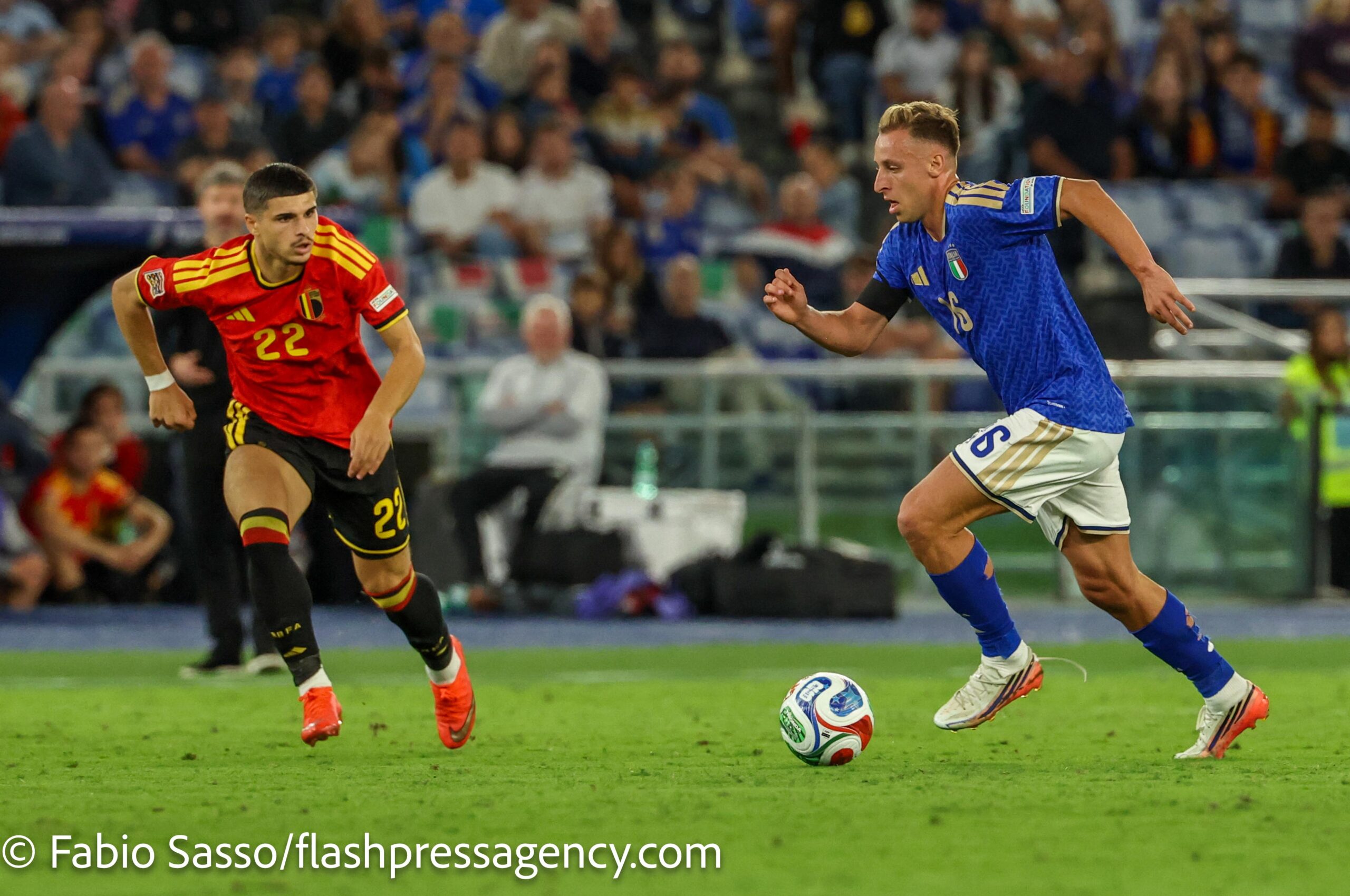Nations League, falsa partenza dell’Italia contro il Belgio