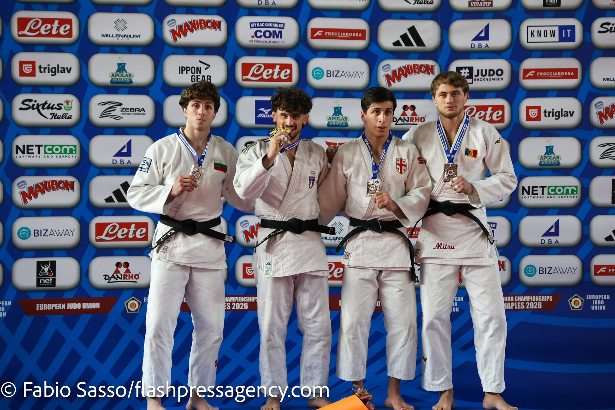 Judo, Napoli celebra due ori europei